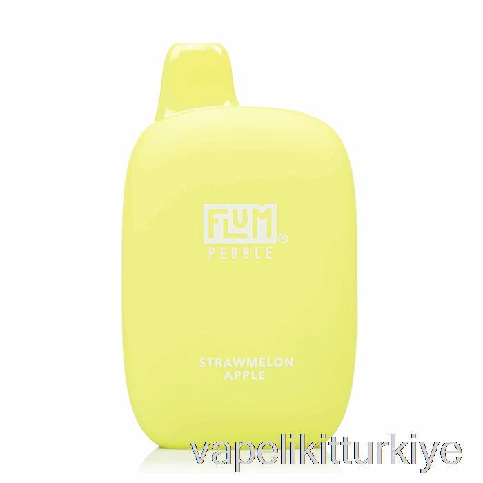 Vape Türkiye Flum Pebble 6000 Tek Kullanımlık Saman Kavun Elması